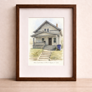 Custom Watercolor House Portrait 2
