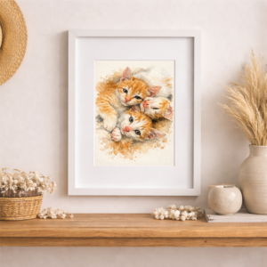 Custom Watercolor Pet Portrait From Photo 2