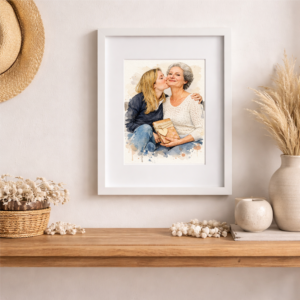 Family Portrait From Photo 2