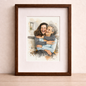 Family Portrait From Photo