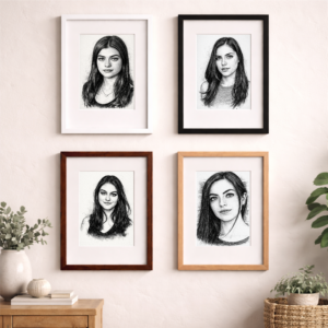 Girlfriend Sketch Painting 2