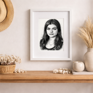 Girlfriend Sketch Painting 2