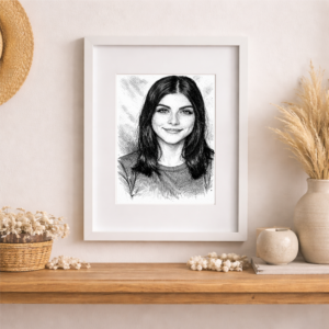 Girlfriend Sketch Painting 2