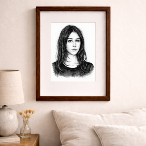 Girlfriend Sketch Painting 2