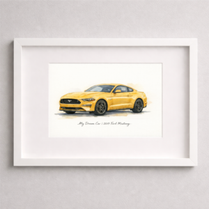 Motorcycle Painting From Photo