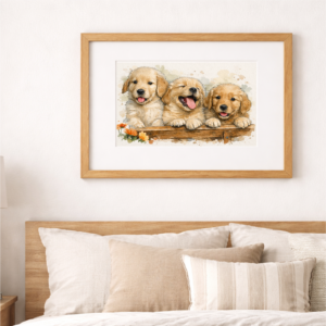 Personalized Digital Dog Portraits 1