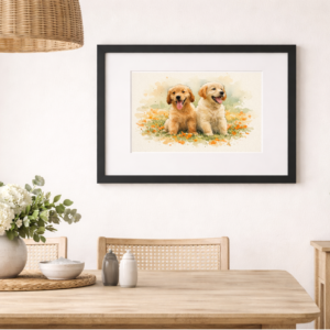 Personalized Digital Dog Portraits 2
