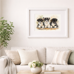 Personalized Digital Dog Portraits 4