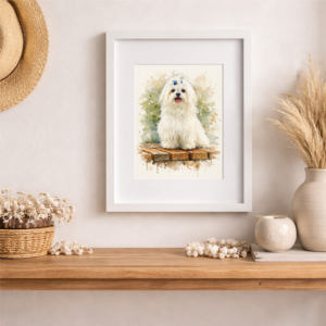 Personalized Digital Dog Portraits 5