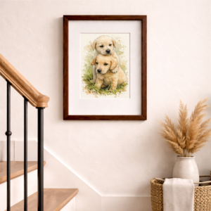 Personalized Digital Dog Portraits 8