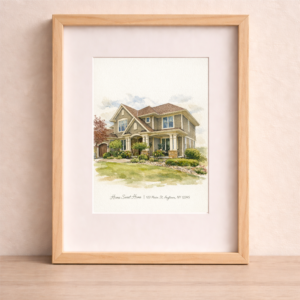 Watercolor Painting from Photo