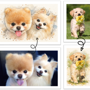 Watercolor Painting from Photo 1