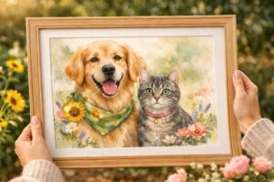 Why Pet Portraits Make Great Birthday, Christmas, and Memorial Gifts