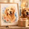 The Best Personalized Pet Portrait Housewarming Gift for Dog Owners (That They'll Hang on the Wall Forever)