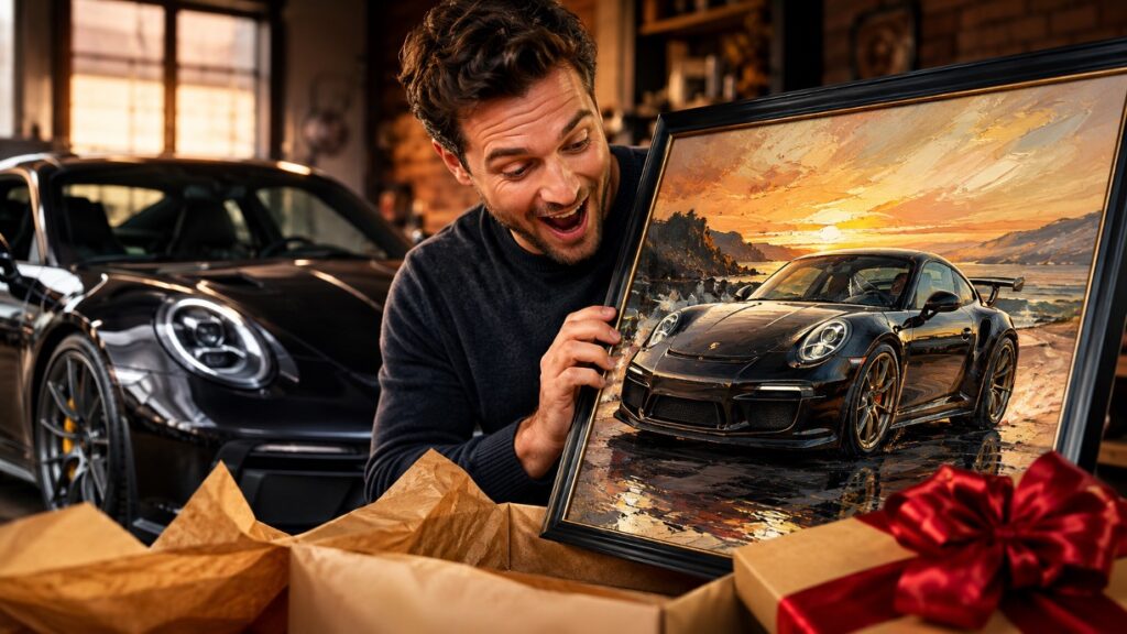 The Best Photo to Painting Gift for a Car Enthusiast (That They'll Actually Love)