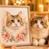 The Personalized Cat Painting From Photo Birthday Gift for Her That She'll Actually Love