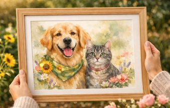Why Pet Portraits Make Great Birthday, Christmas, and Memorial Gifts