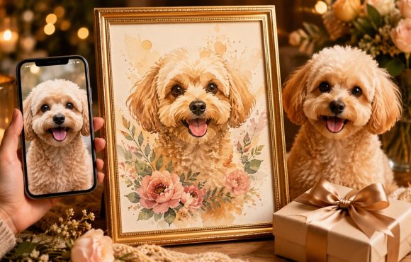 Why a Custom Pet Portrait From a Photo Makes the Most Meaningful Keepsake Gift